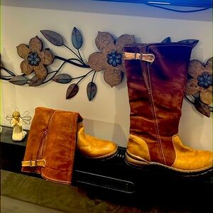 Patrizia knee boots, Heldia Light Brown size 40=size 9 USA